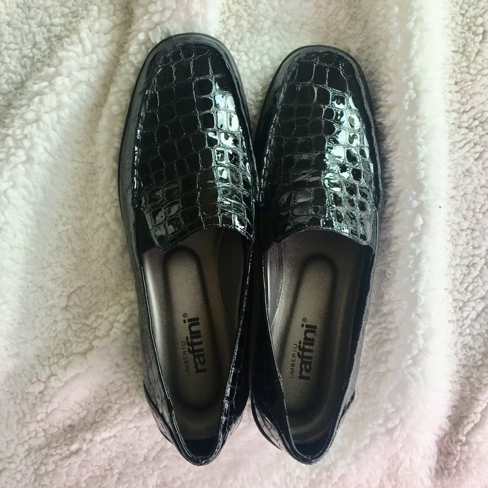 ❗️3/$29 Umberto Raffini Walking Loafers Black 41